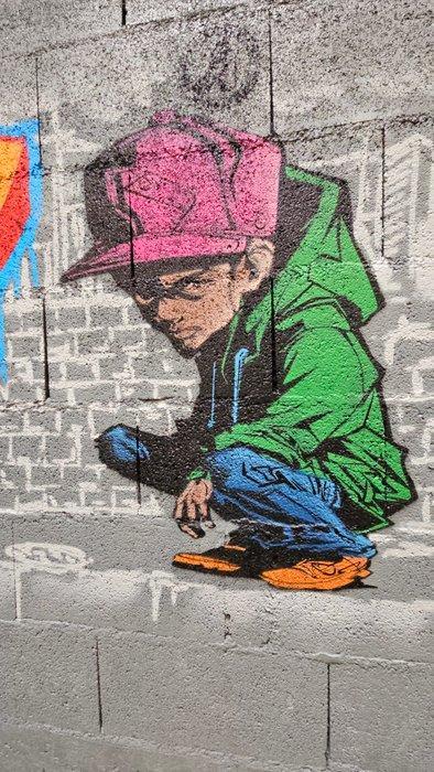 Jinks Kunst - BEN - Grandmaster Flash & Melle Mel, Antiek en Kunst, Kunst | Schilderijen | Modern