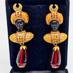 Other brand - Verguld - Oorbellen - Askew London Blackmoor, Antiek en Kunst