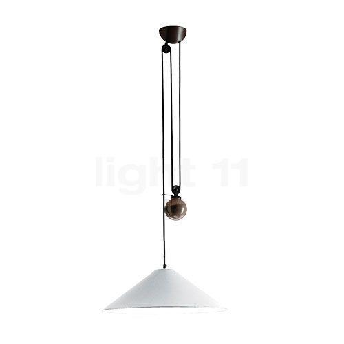 Artemide Aggregato Saliscendi Hanglamp, wit - lampenkap coni, Huis en Inrichting, Lampen | Hanglampen, Nieuw, Verzenden