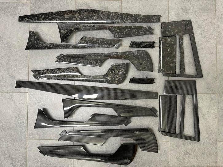 Audi A6 S6 RS6 A7 S7 RS7 4K C8 echt carbon forged lijsten, Auto diversen, Tuning en Styling, Verzenden