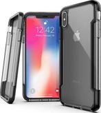 Raptic Clear Apple iPhone XS Max hoesje transparant zwart, Ophalen of Verzenden, Zo goed als nieuw
