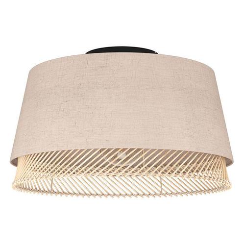 Beige plafonnière stof, Ruby, Huis en Inrichting, Lampen | Plafondlampen, Nieuw, Stof, Ophalen of Verzenden