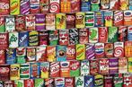 JigSaw Soda Cans Blikjes Legpuzzel 1000 Stukjes Puzzel 50..., Verzenden, Nieuw