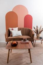 2dekans | Salontafel - Bamboe - Vierkant - Donker geolied, Huis en Inrichting, Tafels | Salontafels, Ophalen of Verzenden, Zo goed als nieuw