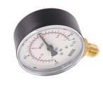 1..0.6 Bar Manometer Onderaansluiting Kunststof/Messing 63, Verzenden, Nieuw
