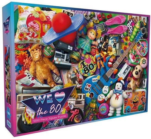 We Love the 80s Puzzel (1000 stukjes) | Gibsons - Puzzels, Hobby en Vrije tijd, Denksport en Puzzels, Nieuw, Verzenden