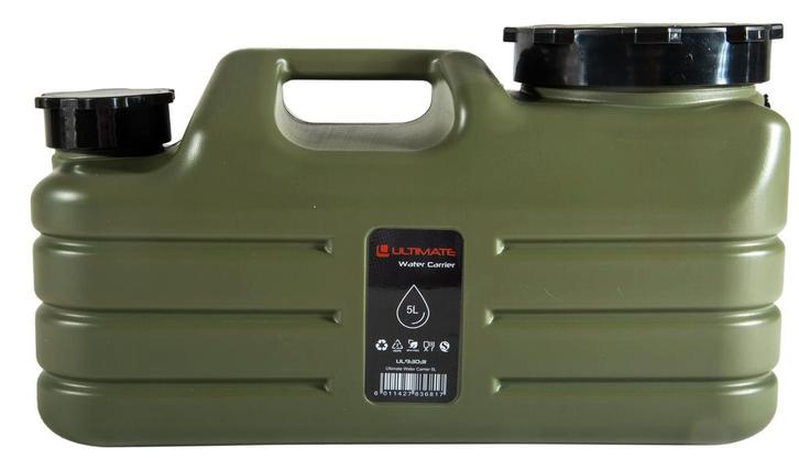 Ultimate Water Carrier Jerrycan 5L (Incl. Kraantje, Sponsje, Watersport en Boten, Hengelsport | Algemeen, Overige typen, Nieuw