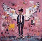 Eric Brumette - ANGEL JEAN MICHEL BASQUIAT - Toile L