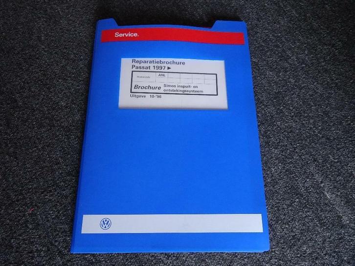 1997 Volkswagen Passat reparatiebrochure Simos systeem, Auto diversen, Handleidingen en Instructieboekjes, Verzenden