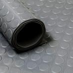 Rubber loper / rubbermat op rol Noppen 3mm grijs - Breedte, Verzenden, Nieuw