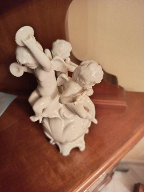 Ginori - Beeld, Puttini suonatori e puttini amore - 20 cm -, Antiek en Kunst, Antiek | Glas en Kristal