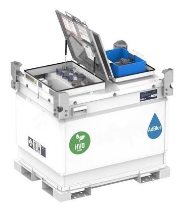 Stalen Combitank 700 liter Diesel en 140 liter Adblue beschikbaar voor biedingen