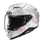 HJC F71 Eliz Grijs Wit Roze Integraalhelm, Nieuw met kaartje, HJC, Integraalhelm, S