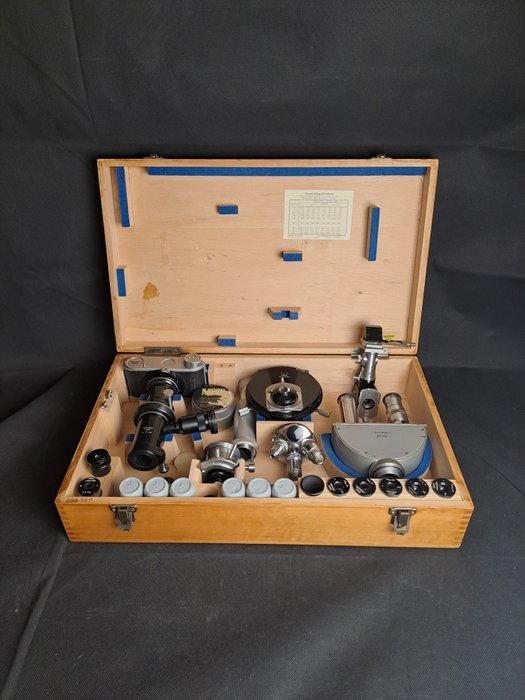 Microscoop - Microscope Outfit - 1960-1970 - Oostenrijk -, Verzamelen, Fotografica en Filmapparatuur