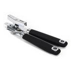 Quttin Easy Grip blikopener 26 cm RVS zwart, Huis en Inrichting, Keuken | Keukenbenodigdheden, Ophalen of Verzenden, Nieuw