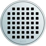 designrooster rond Quadrato - ACO Showerdrain Easyflow, Doe-het-zelf en Verbouw, Buizen en Afvoer, Ophalen of Verzenden, Nieuw
