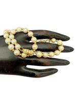 Kraagketting - 18 karaat Geel goud - Akoya, Sieraden, Tassen en Uiterlijk, Antieke sieraden