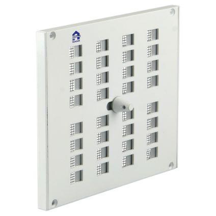 Renson - Renson Schuifrooster 175x150mm Alu-Wit, Doe-het-zelf en Verbouw, Ventilatie en Afzuiging, Nieuw, Ophalen of Verzenden