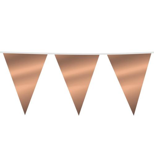 Rose Gouden XL Slingers Metallic 10m, Hobby en Vrije tijd, Feestartikelen, Nieuw, Verzenden
