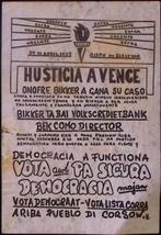 Stem voor de democratie op poster (lijst optie, Posters), Verzenden, Nieuw, Overige onderwerpen, Met lijst