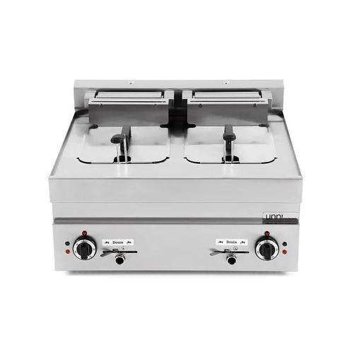 Unni-cooking | Friteuse | Elektrisch | 10+10L | (400v) | Aft, Zakelijke goederen, Horeca | Keukenapparatuur, Nieuw in verpakking