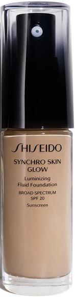 SHISEIDO SYNCHRO SKIN GLOW LUMINIZING FLUID NEUTRAL 4 FOUN.., Sieraden, Tassen en Uiterlijk, Uiterlijk | Cosmetica en Make-up