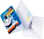 Thomas De Trein Uitnodigingen Met Envelop 15 Cm Blauw 6 Stuk, Ophalen of Verzenden, Nieuw