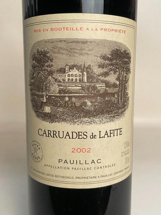 2002 Carruades de Lafite, 2nd wine of Chateau Lafite, Verzamelen, Wijnen