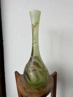 Emile Gallé - Vaas - Bosvarens - Glas - Cameo glass, Antiek en Kunst, Antiek | Glas en Kristal
