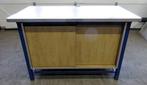 Tafel met onderkast, 120,5cm, Gebruikt