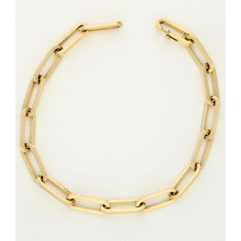 Schakelarmband - 14 karaat Geel goud, Sieraden, Tassen en Uiterlijk, Antieke sieraden