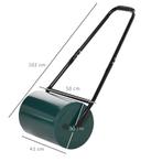 TRUUSK Gazonwals Met U-handvat Tuinwals Tuinwals 30 Cm Diame, Tuin en Terras, Verzenden, Nieuw