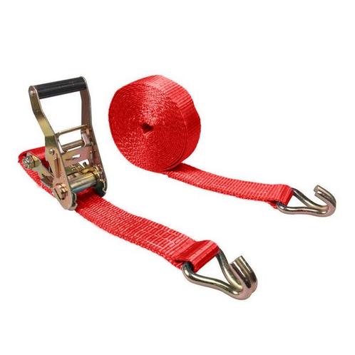 Spanband 35 mm 3 ton 9M Rood, Auto diversen, Aanhangwagen-onderdelen, Nieuw, Verzenden