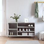 vidaXL Schoenenkast 102x36x60 cm bewerkt hout betongrijs, Verzenden, Nieuw