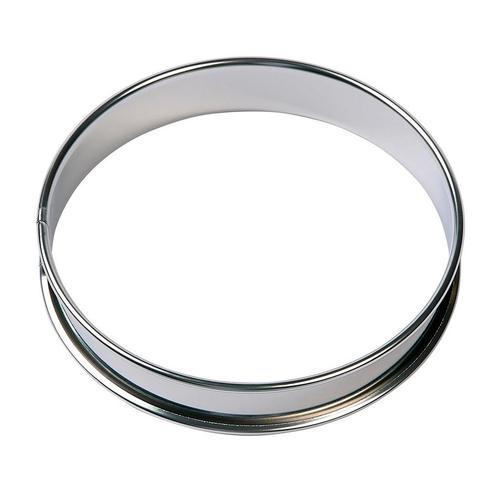 BrandNewCake Taartring RVS Ø10x2cm, Hobby en Vrije tijd, Taarten en Cupcakes maken, Nieuw, Verzenden