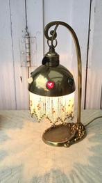 Gebogen tafellamp - Messing - Art Nouveau