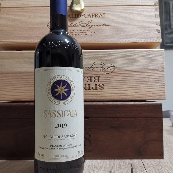 2019 Tenuta San Guido, Sassicaia - Super Tuscans - 1 Fles, Verzamelen, Wijnen