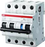 ABB aardlekautomaat / 16A, 30mA, C-kar, 3-polig+nul /, Doe-het-zelf en Verbouw, Elektra en Kabels, Ophalen of Verzenden, Nieuw