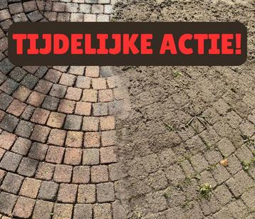 ACTIE! 10% Korting - Terras/Tegels Hogedruk Reinigen N-H beschikbaar voor biedingen