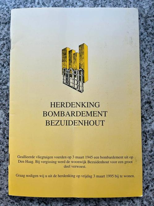 Herdenking bombardement Bezuidenhout (Den Haag), Boeken, Geschiedenis | Stad en Regio, Gelezen, 20e eeuw of later, Verzenden