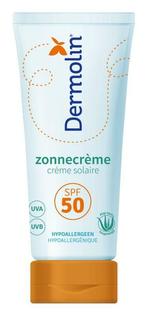 Dermolin Zonnebrandcreme SPF50 75 ml, Verzenden, Nieuw