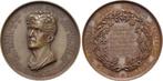 Bronze-medaille 1829 Musik Spontini, Gaspare Luigi Pacifi..., Postzegels en Munten, Penningen en Medailles, Verzenden