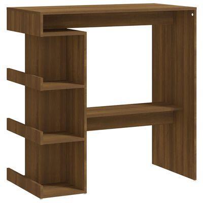 VidaXL bartafel, bruin eiken, 100 x 50 x 101.50 cm, Diversen, Overige Diversen, Ophalen