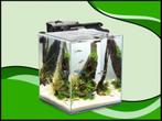 Aquael nano cube set duo - 49 liter zwart aquarium, Verzenden, Nieuw, Filter of Co2