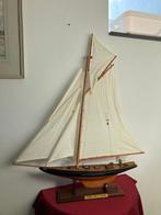 Maritieme objecten - zeiljacht Tino RO-4 - Hout, Katoen-