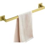 REA Wandmontage handdoekstang - geborsteld goud - 550 mm..., Ophalen of Verzenden, Nieuw