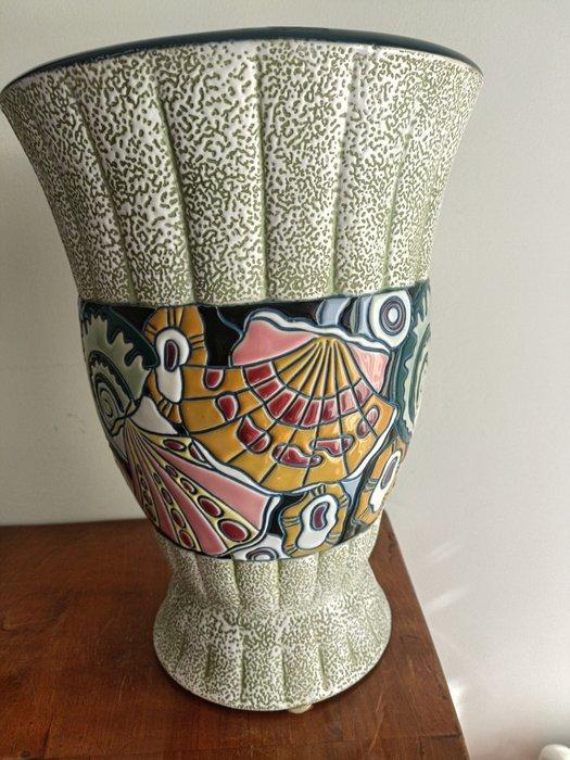 Amphora Riessner - Vaas - Keramiek - Vaas middelpunt, Antiek en Kunst, Antiek | Glas en Kristal