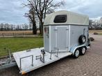 2-paards mentrailer uit 2009! Opknapper!, Dieren en Toebehoren, Paarden en Pony's | Trailers en Aanhangwagens, Ophalen, Nieuw