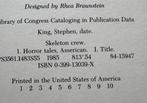 Stephen King - Skeleton Crew - 1985, Antiek en Kunst