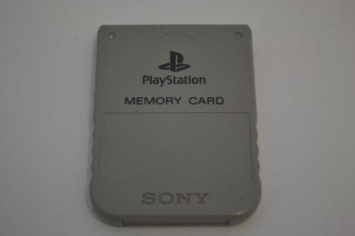 PlayStation 1  Official Memory Card (GREY), Spelcomputers en Games, Spelcomputers | Sony PlayStation Consoles | Accessoires, Zo goed als nieuw